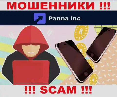 Вы рискуете оказаться очередной жертвой internet мошенников из организации PannaInc - не отвечайте на вызов