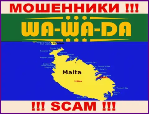 Malta - именно здесь зарегистрирована контора Ва-Ва-Да Ком