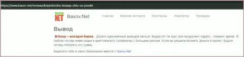 БиСвап Орг - это РАЗВОД !!! В котором доверчивых клиентов кидают на финансовые средства (обзор неправомерных деяний конторы)