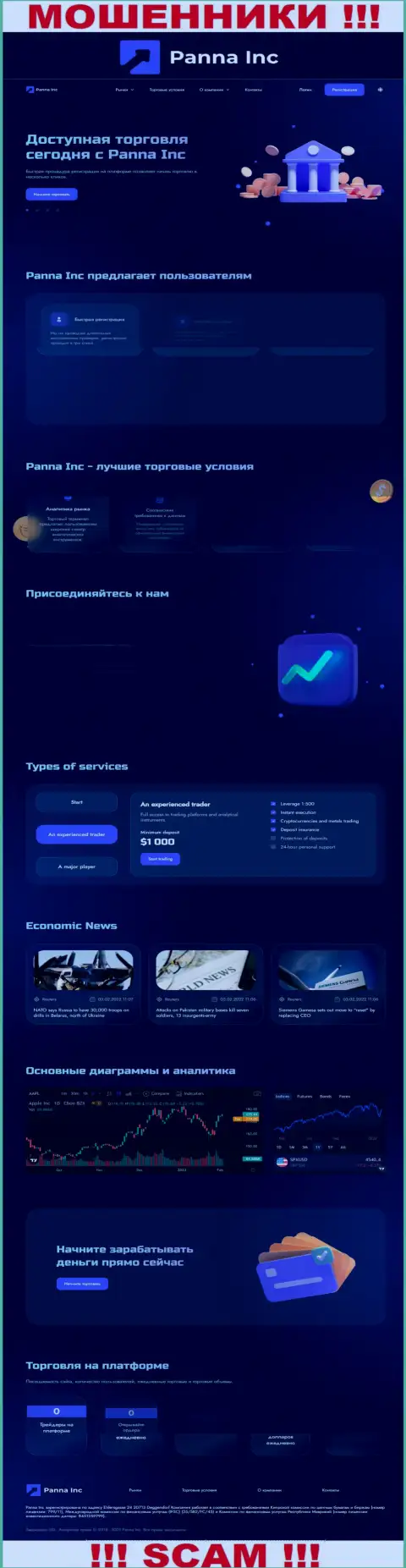БУДЬТЕ ОЧЕНЬ ВНИМАТЕЛЬНЫ !!! Официальный сервис ПаннаИнк самая что ни на есть приманка для наивных людей