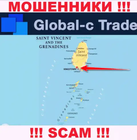 Будьте очень осторожны мошенники GlobalCTrade расположились в офшорной зоне на территории - Сент-Винсент и Гренадины