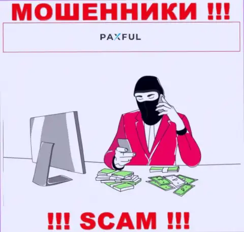 Место номера телефона internet-обманщиков PaxFul Com в черном списке, внесите его как можно скорее