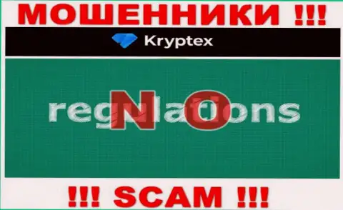 Компания Kryptex Org промышляет без регулятора - это очередные мошенники