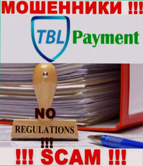 Советуем избегать TBL Payment - можете лишиться финансовых вложений, т.к. их деятельность вообще никто не контролирует