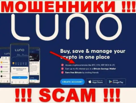 С организацией Luno сотрудничать очень рискованно, их сфера деятельности Криптообменник - это разводняк