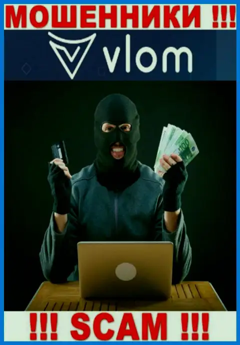 В организации Vlom вешают лапшу на уши доверчивым клиентам и заманивают в свой мошеннический проект