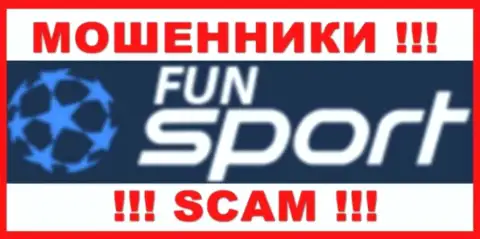 Лого МОШЕННИКА FunSport Bet