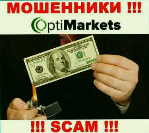 Обещание получить доход, сотрудничая с брокером Opti Market - это РАЗВОД ! БУДЬТЕ БДИТЕЛЬНЫ ОНИ ВОРЮГИ