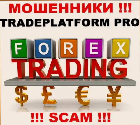 Не стоит верить, что работа TradePlatform Pro в направлении FOREX законная