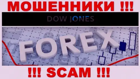 Dow Jones Market заявляют своим доверчивым клиентам, что трудятся в сфере Форекс