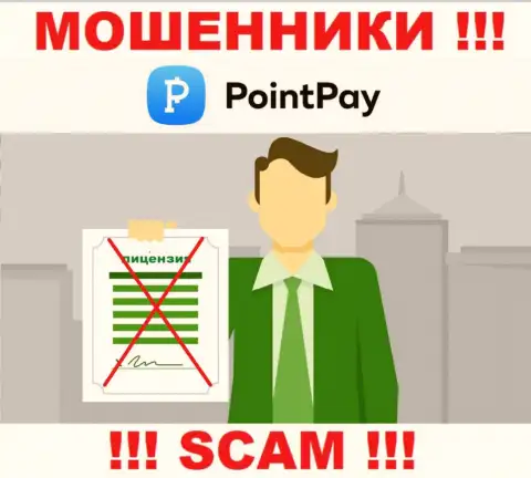 Point Pay - это обманщики !!! У них на онлайн-сервисе нет лицензии на осуществление деятельности