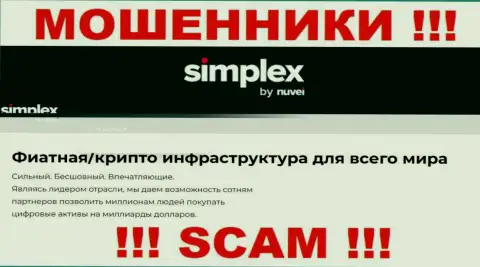 Основная работа Simplex Payment Services, UAB это Crypto trading, будьте очень бдительны, действуют неправомерно