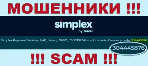 Наличие регистрационного номера у Simplex (US), Inc. (304445876) не говорит о том что организация солидная