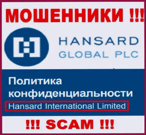 На интернет-ресурсе Hansard говорится, что Hansard International Limited - это их юр. лицо, однако это не значит, что они приличные