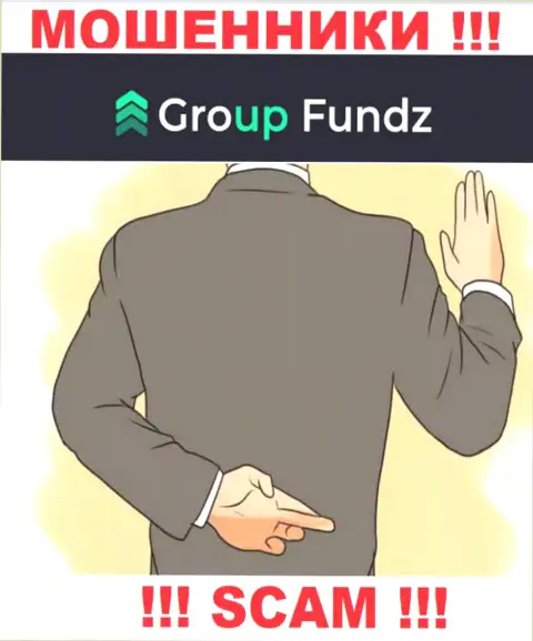 Не спешите с намерением взаимодействовать с GroupFundz Com - оставляют без денег