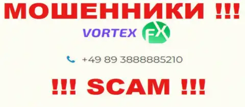 Вам стали звонить интернет-мошенники Vortex FX с различных номеров телефона ??? Посылайте их как можно дальше