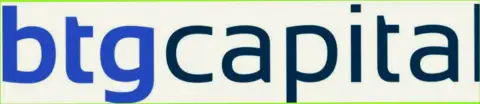 Официальный логотип международного уровня дилинговой компании BTG Capital