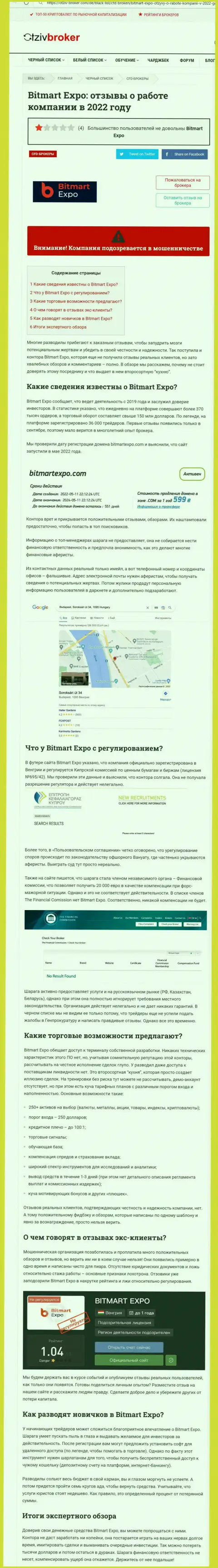 Битмарт Экспо - это ЛОХОТРОНЩИК ! Анализ условий совместного сотрудничества