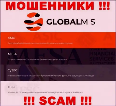 ГлобалМ-С Ком прикрывают свою незаконную деятельность проплаченным регулятором - CySEC