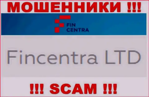 На официальном информационном ресурсе Фин Центра отмечено, что указанной компанией управляет Fincentra LTD