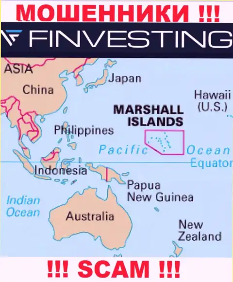 Marshall Islands - официальное место регистрации конторы Finvestings Com