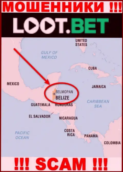 Лучше избегать совместного сотрудничества с internet лохотронщиками LootBet, Belize - их офшорное место регистрации