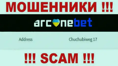 Оффшорное расположение Аркан Бет по адресу - Chuchubiweg 17, Curacao позволяет им свободно грабить